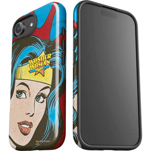 DC Comics Wonder Woman Vintage Profile iPhone 16e Impact Case