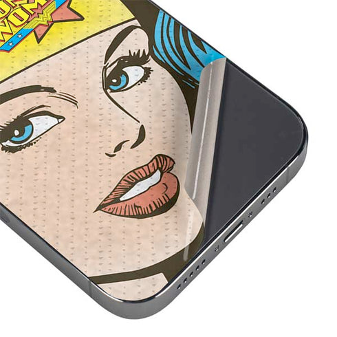 DC Comics Wonder Woman Vintage Profile iPhone 16e Skin
