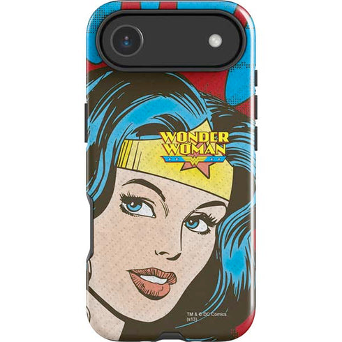 DC Comics Wonder Woman Vintage Profile iPhone 17 Air Impact Case