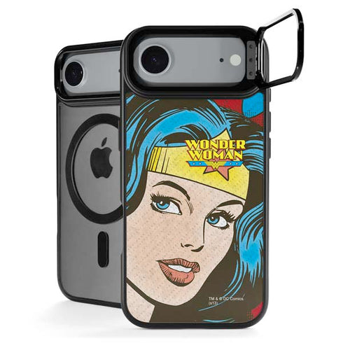 DC Comics Wonder Woman Vintage Profile iPhone 17 Air Kickstand Case