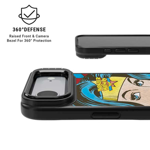 DC Comics Wonder Woman Vintage Profile iPhone 17 Air Kickstand Case