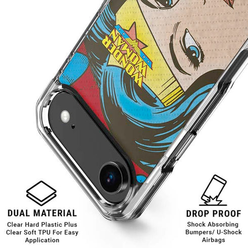 DC Comics Wonder Woman Vintage Profile iPhone 17 Air MagSafe Case