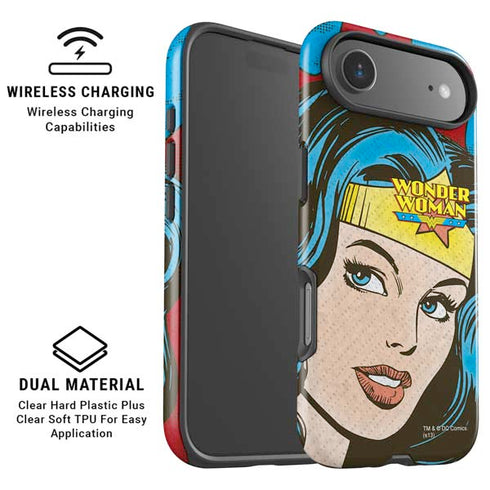 DC Comics Wonder Woman Vintage Profile iPhone 17 Air Magsafe Impact Case
