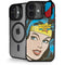 DC Comics Wonder Woman Vintage Profile iPhone 17 Kickstand Case