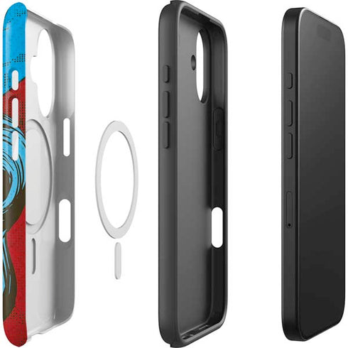 DC Comics Wonder Woman Vintage Profile iPhone 17 Magsafe Impact Case