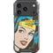 DC Comics Wonder Woman Vintage Profile iPhone 17 Pro Clear Case