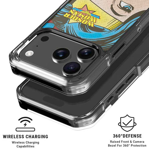 DC Comics Wonder Woman Vintage Profile iPhone 17 Pro MagSafe Case