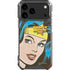 DC Comics Wonder Woman Vintage Profile iPhone 17 Pro Max Clear Case