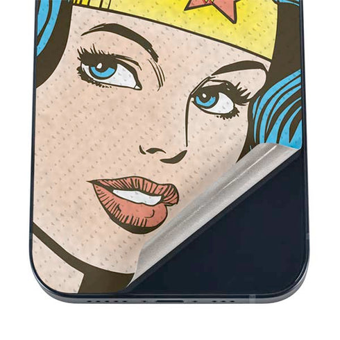 DC Comics Wonder Woman Vintage Profile iPhone 17 Pro Skin