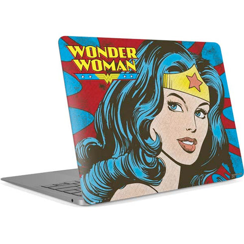 DC Comics Wonder Woman Vintage Profile Apple MacBook Air Skin
