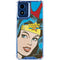 DC Comics Wonder Woman Vintage Profile Moto G 5G (2024) Clear Case