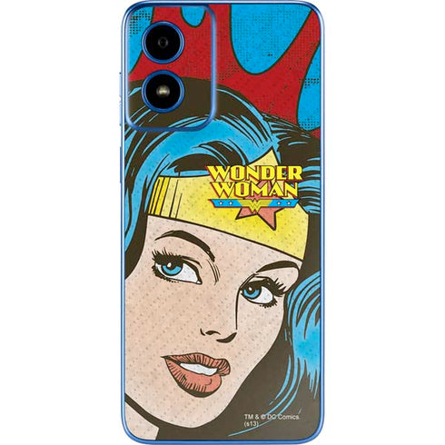 DC Comics Wonder Woman Vintage Profile Moto G Play 4G (2024) Skin