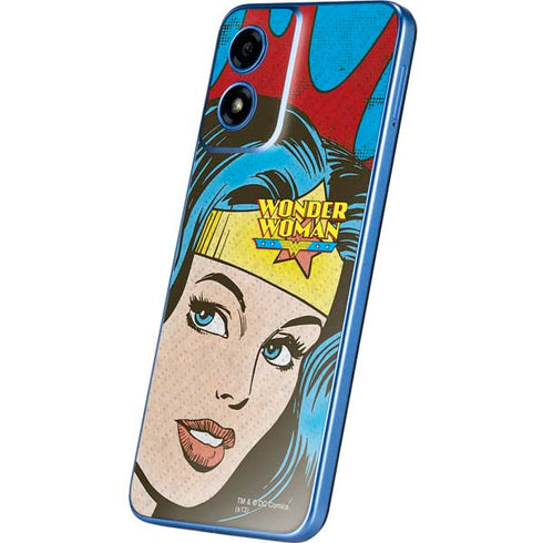 DC Comics Wonder Woman Vintage Profile Moto G Play 4G (2024) Skin