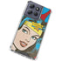 DC Comics Wonder Woman Vintage Profile Moto G Stylus 5G (2025) Clear Case