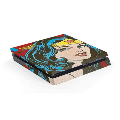 DC Comics Wonder Woman Vintage Profile PlayStation PS4 Skins