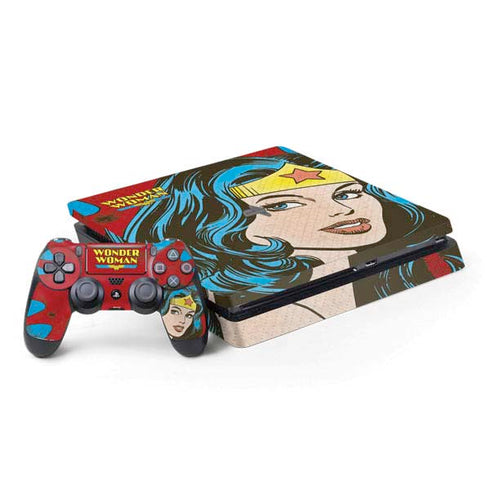 DC Comics Wonder Woman Vintage Profile PlayStation PS4 Skins