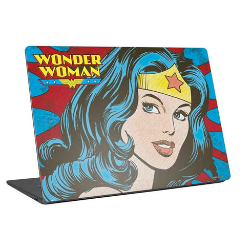 DC Comics Wonder Woman Vintage Profile Laptop Skins