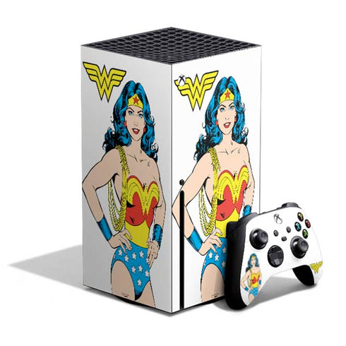 DC Comics Wonder Woman Classic Art Pose Xbox Series X Bundle Skin