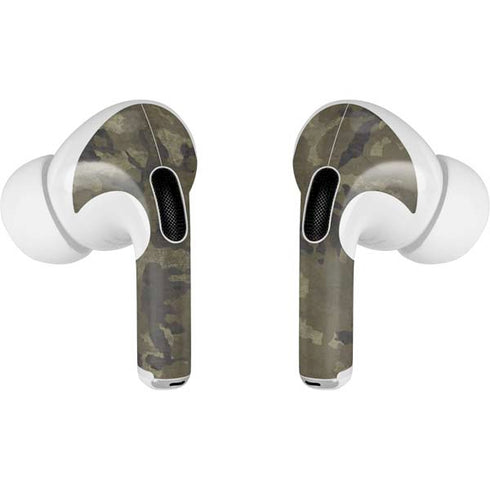 Wood Camo Camouflage AirPods Skins