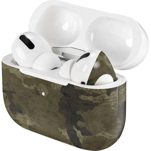 Wood Camo Camouflage AirPods Skins