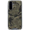 Wood Camo Camouflage Galaxy A36 5G Clear Case