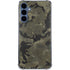 Wood Camo Camouflage Galaxy A55 5G Clear Case