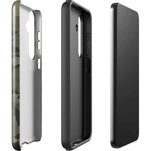 Wood Camo Camouflage Galaxy S25 Impact Case