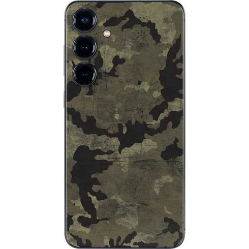 Wood Camo Camouflage Galaxy S25 Plus Skin