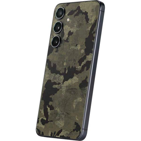 Wood Camo Camouflage Galaxy S25 Plus Skin