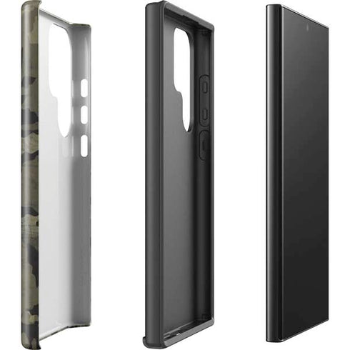 Wood Camo Camouflage Galaxy S25 Ultra Impact Case