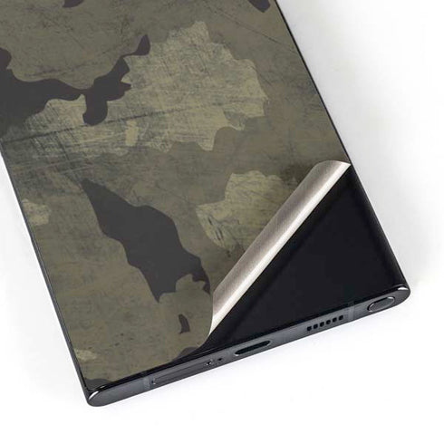Wood Camo Camouflage Galaxy S25 Ultra Skin