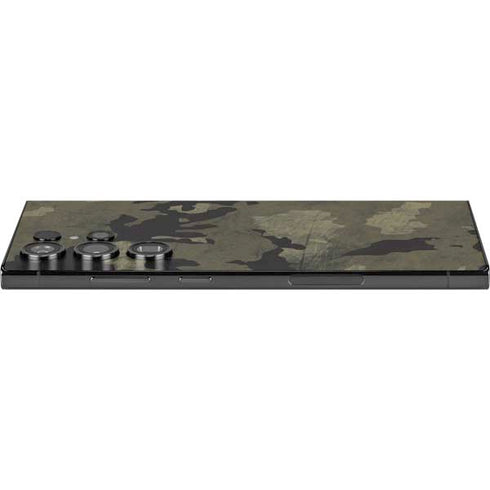 Wood Camo Camouflage Galaxy S25 Ultra Skin