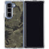Wood Camo Camouflage Galaxy Z Fold5 5G Clear Case