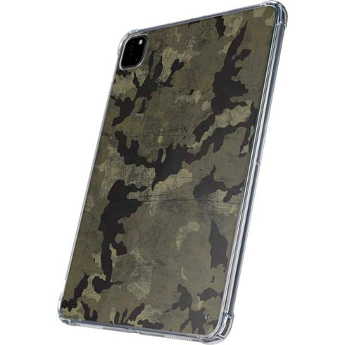 Wood Camo Camouflage iPad Pro 11in (2024) Clear Case