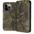 Wood Camo Camouflage iPhone 13 Pro Folio Case