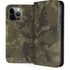 Wood Camo Camouflage iPhone 13 Pro Max Folio Case