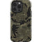 Wood Camo Camouflage iPhone 15 Pro Impact Case