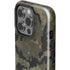 Wood Camo Camouflage iPhone 15 Pro Impact Case