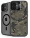 Wood Camo Camouflage iPhone 16 Plus Kickstand Case