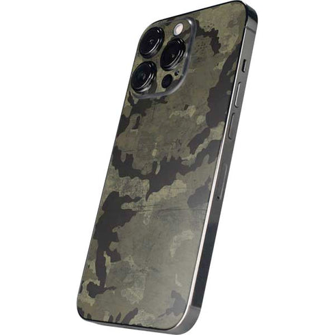 Wood Camo Camouflage iPhone 16 Pro Max Skin