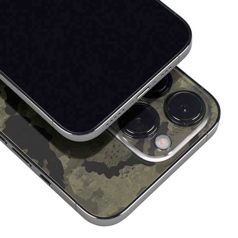 Wood Camo Camouflage iPhone 16 Pro Skin