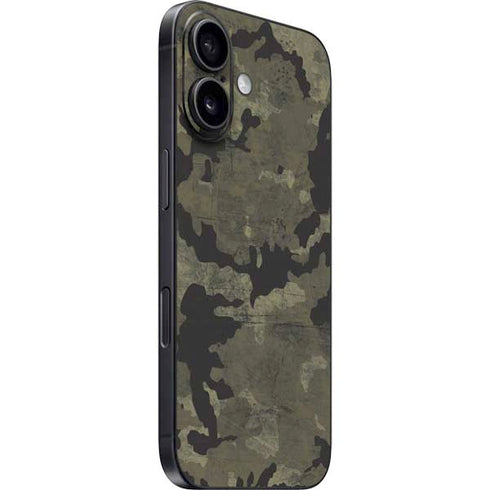 Wood Camo Camouflage iPhone 16 Skin