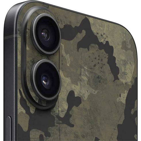 Wood Camo Camouflage iPhone 16 Skin