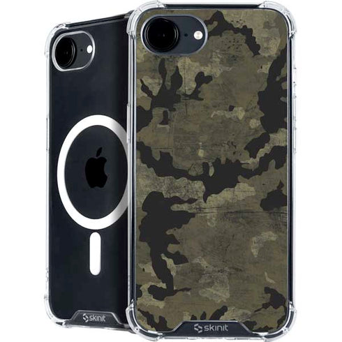 Wood Camo Camouflage iPhone 16e MagSafe Case