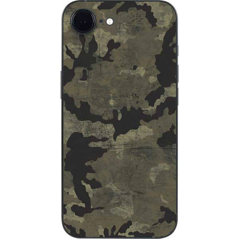 Wood Camo Camouflage iPhone 16e Skin