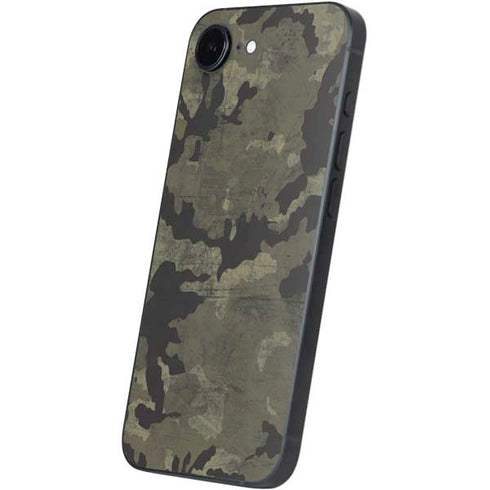 Wood Camo Camouflage iPhone 16e Skin