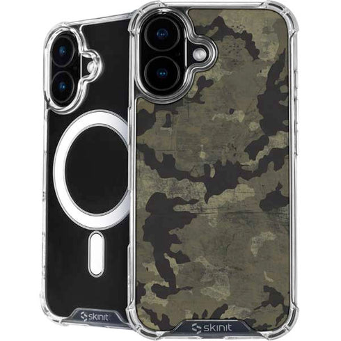 Wood Camo Camouflage iPhone 17 MagSafe Case
