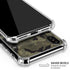 Wood Camo Camouflage iPhone X/XS Clear Case