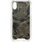 Wood Camo Camouflage iPhone XS Clear Case