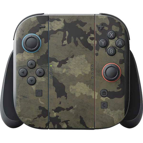 Wood Camo Camouflage Nintendo Switch 2 (2025) with Joy-Con Skin